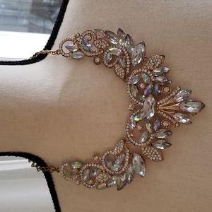 Queen For A Day Rhinestone Necklace